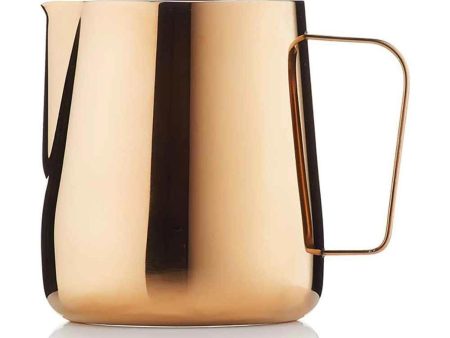 Barista & Co Stainless Steel Core Milk Pitcher Jug 420ml - Rose Brass  Fixed Size Cheap