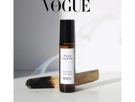 MIZU Palo Santo All Natural Perfume Oil?10ml #Vogue Paris wood ?palo santo vetiver cinnamon leaf sweet 1pc?10ml  Fixed Size Discount