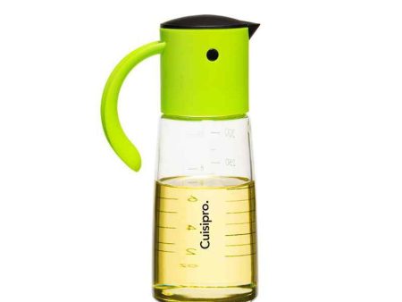 Cuisipro Non-Drip Oil & Vinegar Dispenser 300ml - Green  Fixed Size Discount