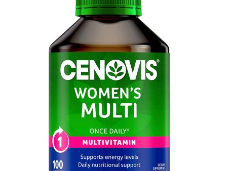 Cenovis [Authorized Sales Agent] Cenovis Once Daily Women s Multi - 100 Capsules  100pcs box Sale