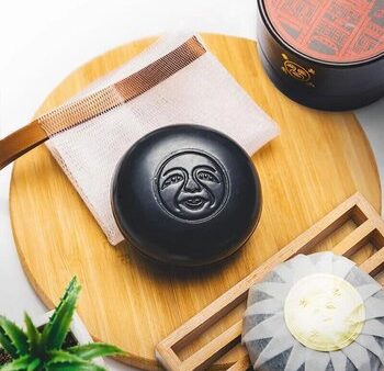 DA CHUN Charcoal Facial Soap?100g *w  forming bag #oil control skin balance fragrance for men and women 1pc?100g?*w  forming  Fixed Size For Cheap