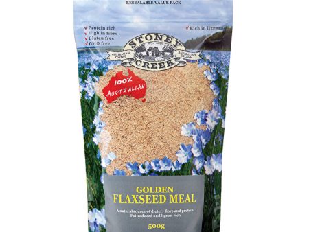 Stoney Creek Flaxseed Meal Golden 500g Discount