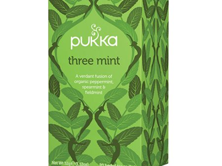 Pukka Organic Three Mint x 20 Tea Bags Online Sale