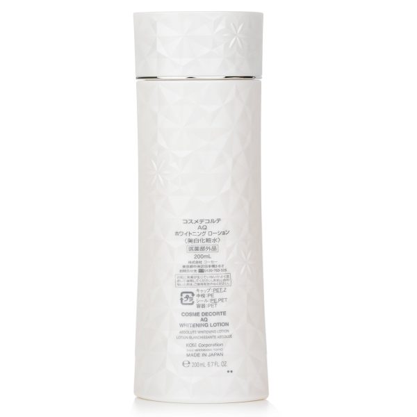 Cosme Decorte AQ Whitening Lotion  200ml 6.7oz Online now