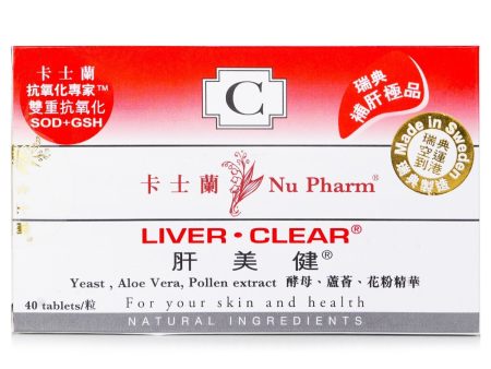 Nu Pharm Liver Health - 40 Capsules  40pcs box Online now