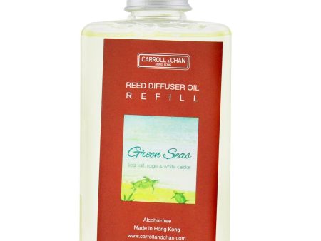 Carroll & Chan Reed Diffuser Refill - Green Seas  100ml 3.38oz Supply