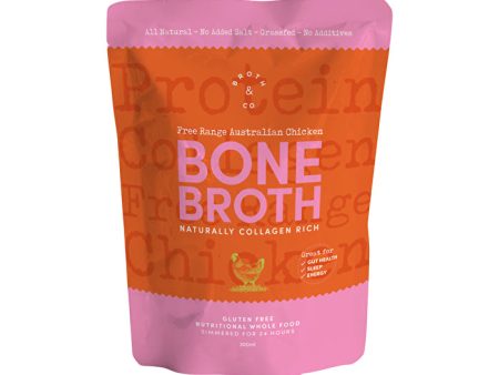 Broth & Co Bone Broth Free Range Australian Chicken 300ml Online now