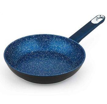 Carl Schmidt Sohn Marburg 28cm Forged Aluminum Frypan (Blue coating & blue handle)  28cm Online now