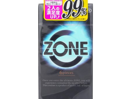 zone JEX Zone Latex Condom - 6pcs  6pcs box Fashion