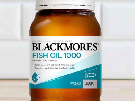 BLACKMORES BLACKMORES FISH OIL 1000 400 CAPSULES  Fixed Size For Discount