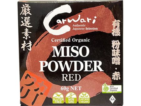 Carwari Organic Miso Powder Red 60g on Sale