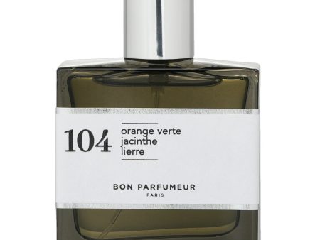 Bon Parfumeur 104 Eau De Parfum Spray - Floral (Green Orange, Hyacinth, Ivy)  30ml 1oz on Sale