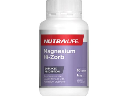 NutraLife Magnesium Hi-Zorb 60c Sale