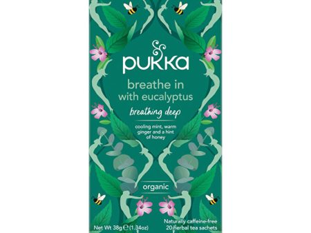 Pukka Organic Breathe In With Eucalyptus x 20 Tea Bags Online