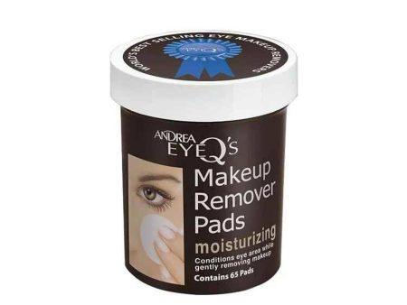 Andrea Eye Q s Makeup Remover Pads - Moisturizing (65 pads)  Fixed Size on Sale