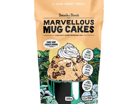 Botanika Blends Marvellous Mug Cakes Choc Chip Cookie Dough 100g on Sale