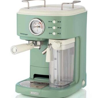 ARIETE Ariete - Vintage Espresso Machine (Green) - 1383 14 (Hong Kong plug with 220 Voltage)  Fixed Size Hot on Sale