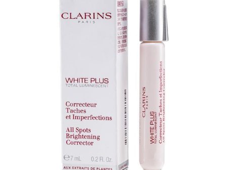 Clarins White Plus Total Luminescent All Spots Brightening Corrector 7ml 0.2oz Fashion