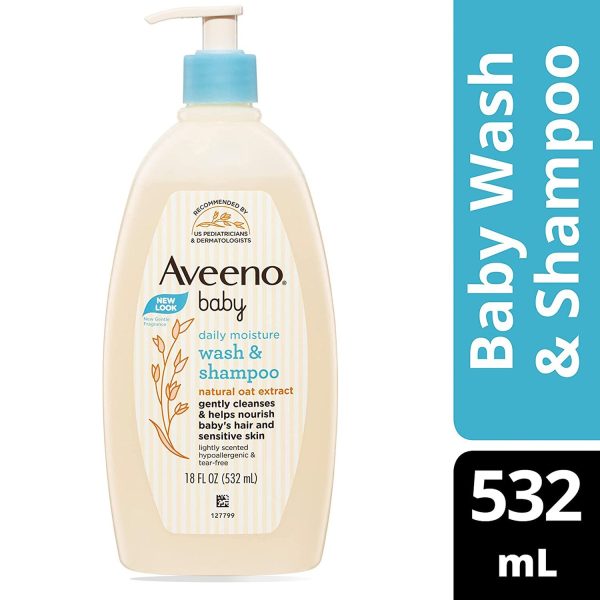 Aveeno AVEENO BABY DAILY MOISTURE 532ml  Fixed Size Sale