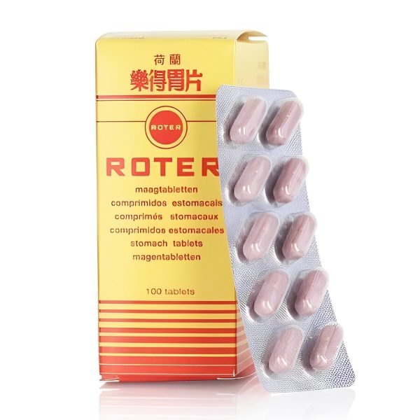 Roter Lede Stomach Tablets - 100 Capsules  100pcs box Hot on Sale