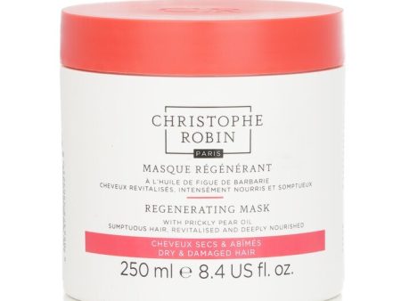 Christophe Robin Regenerating Mask with Rare Prickly Pear Oil - Dry & Damaged Hair 250ml 8.4oz Fashion