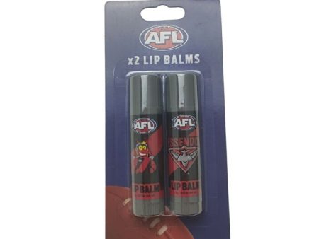 Afl Lip Balm Two Pack Essendon Supply