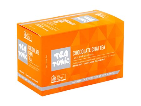 Tea Tonic Organic Chocolate Chai Tea x 20 Tea Bags Fashion