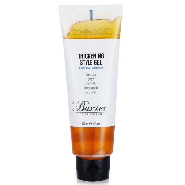 Baxter Of California Thickening Style Gel (Strong Hold  Shine Finish) 120ml 4oz For Discount