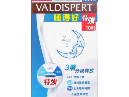 Valdispert Sleep Well Extra Strength Formula 10mg - 60 Capsules  60pcs box Online