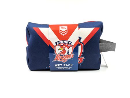 Nrl Toiletries Bag Gift Set Roosters Body Wash 150ml Online now