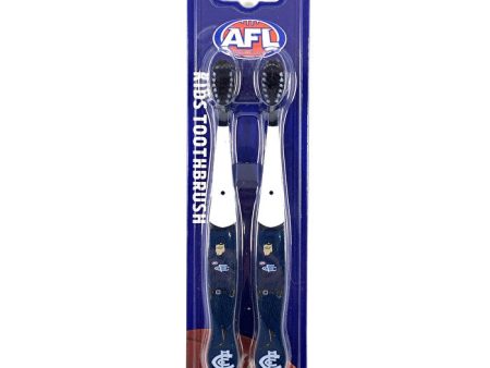 Afl Mascot Kids Toothbrush - Carlton 2 Pack Online