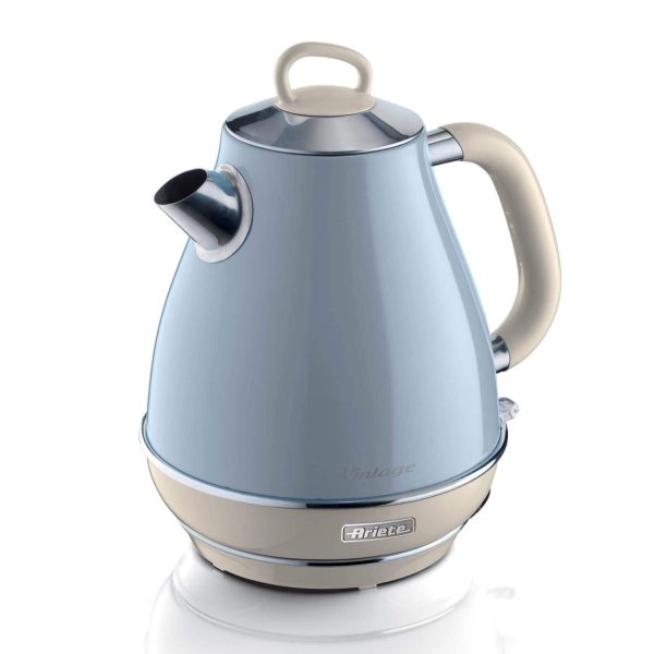 ARIETE Ariete - Vintage 1.7L Kettle (Blue) - 2869 05 (Hong Kong plug with 220 Voltage)  Fixed Size Online now