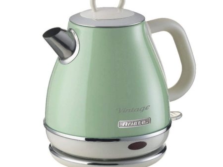 ARIETE Ariete - Vintage 1L Kettle (Green) - 2868 04 (Hong Kong plug with 220 Voltage)  Fixed Size Online now