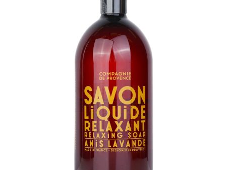 Compagnie de Provence Relaxing Liquid Marseille Soap Anise Lavender Refill  1000ml 33.8oz Sale