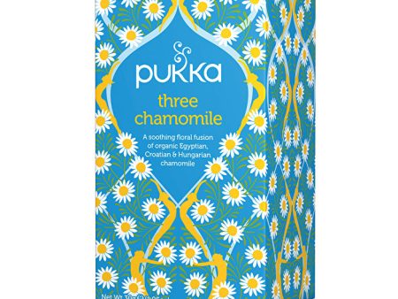 Pukka Organic Three Chamomile x 20 Tea Bags on Sale