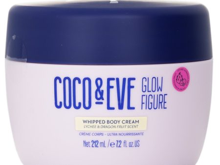 Coco & Eve Glow Figure Whipped Body Cream - # Lychee & Dragon Fruit Scent  212ml 7.2oz For Cheap