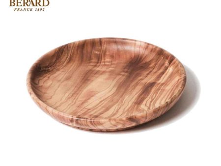 Berard Olive Wood Plate 22cm  Fixed Size Online