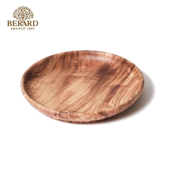 Berard Olive Wood Plate 22cm  Fixed Size Online