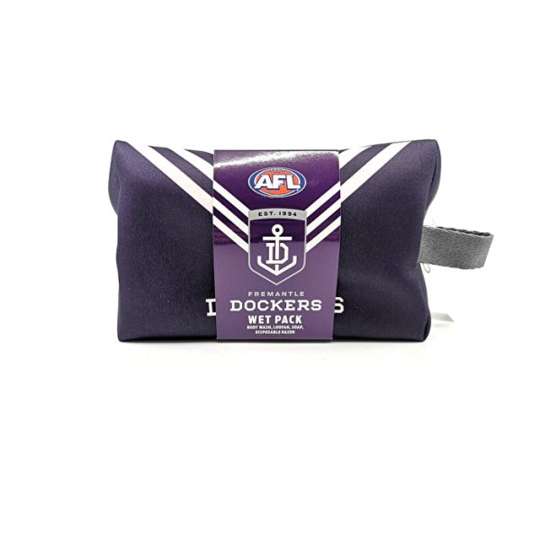 Afl Toiletries Bag Gift Set Fremantle Body Wash 150ml Supply