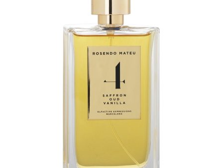 Rosendo Mateu Rosendo Mateu Eau De Parfum Spray #4 Saffron, Oud, Vanilla  100ml 3.4oz For Cheap