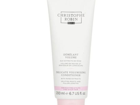 Christophe Robin Delicate Volumising Conditioner with Rose Extracts - Fine & Flat Hair 200ml 6.7oz Online now