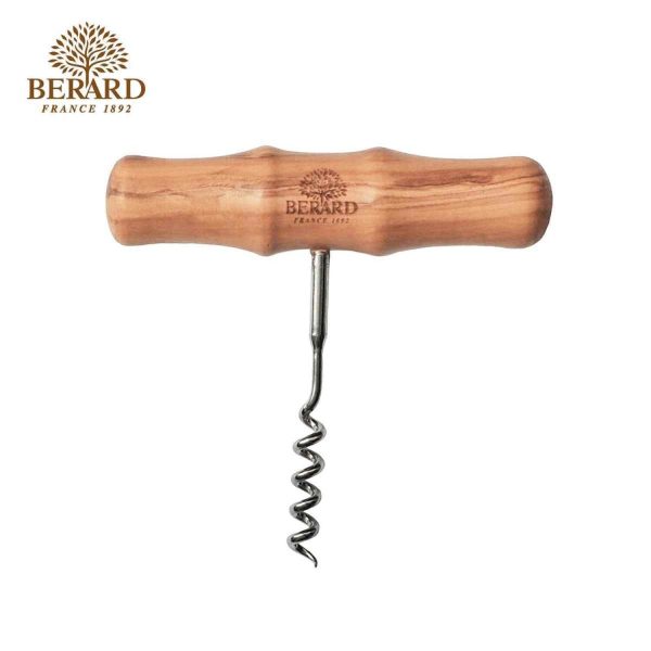 Berard Olive Wood Cork Screw  Fixed Size Discount