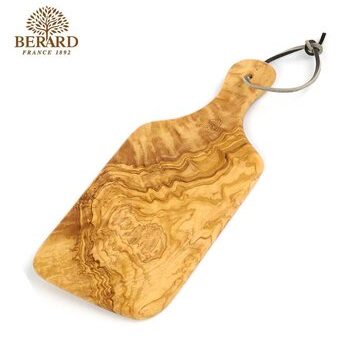 Berard Olive Wood Cutting Board with Handle 29cm x 14cm  Fixed Size For Discount