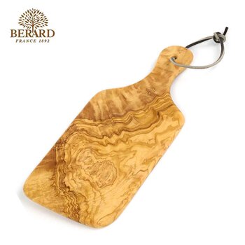 Berard Olive Wood Cutting Board with Handle 29cm x 14cm  Fixed Size For Discount