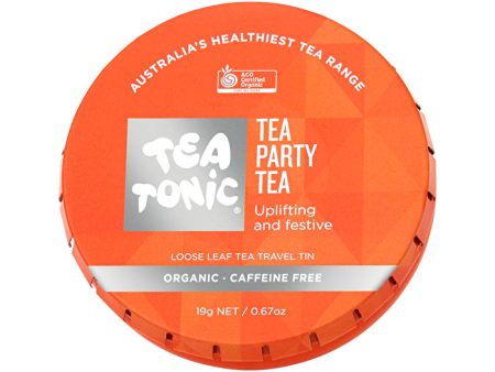 Tea Tonic Organic Tea-Party Tea Travel Tin 19g For Sale