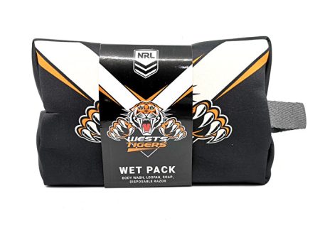 Nrl Toiletries Bag Gift Set Wests Tigers Body Wash 150ml Online Sale