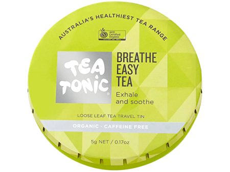 Tea Tonic Organic Breathe Easy Tea Travel Tin 5g Sale