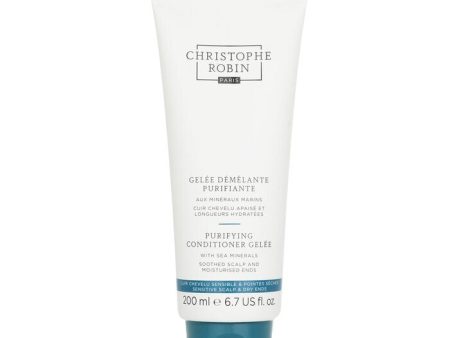 Christophe Robin Purifying Conditioner Gelee with Sea Minerals - Sensitive Scalp & Dry Ends 200ml 6.7oz Fashion