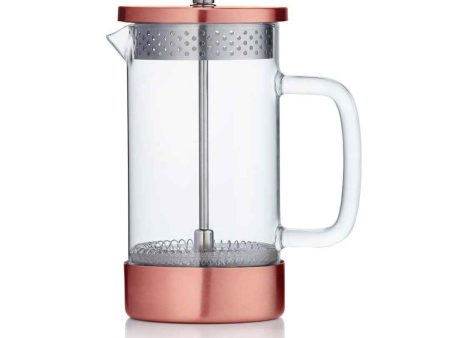 Barista & Co French Press Cafetiere Core Coffee Maker - Copper (3 Cup   1 Mug   350ML)  Fixed Size For Cheap