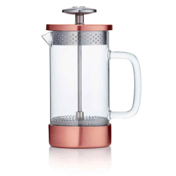 Barista & Co French Press Cafetiere Core Coffee Maker - Copper (3 Cup   1 Mug   350ML)  Fixed Size For Cheap